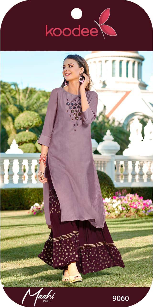 Mahi Vol-1 Rayon Khatli Work Wholesale Kurti Mahi Vol-1 Rayon Khatli Work Wholesale Kurti